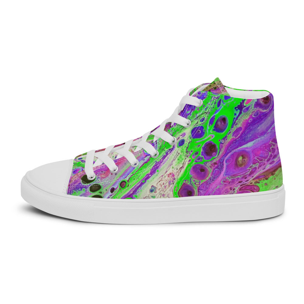 Men’s high top canvas shoes - FA018D