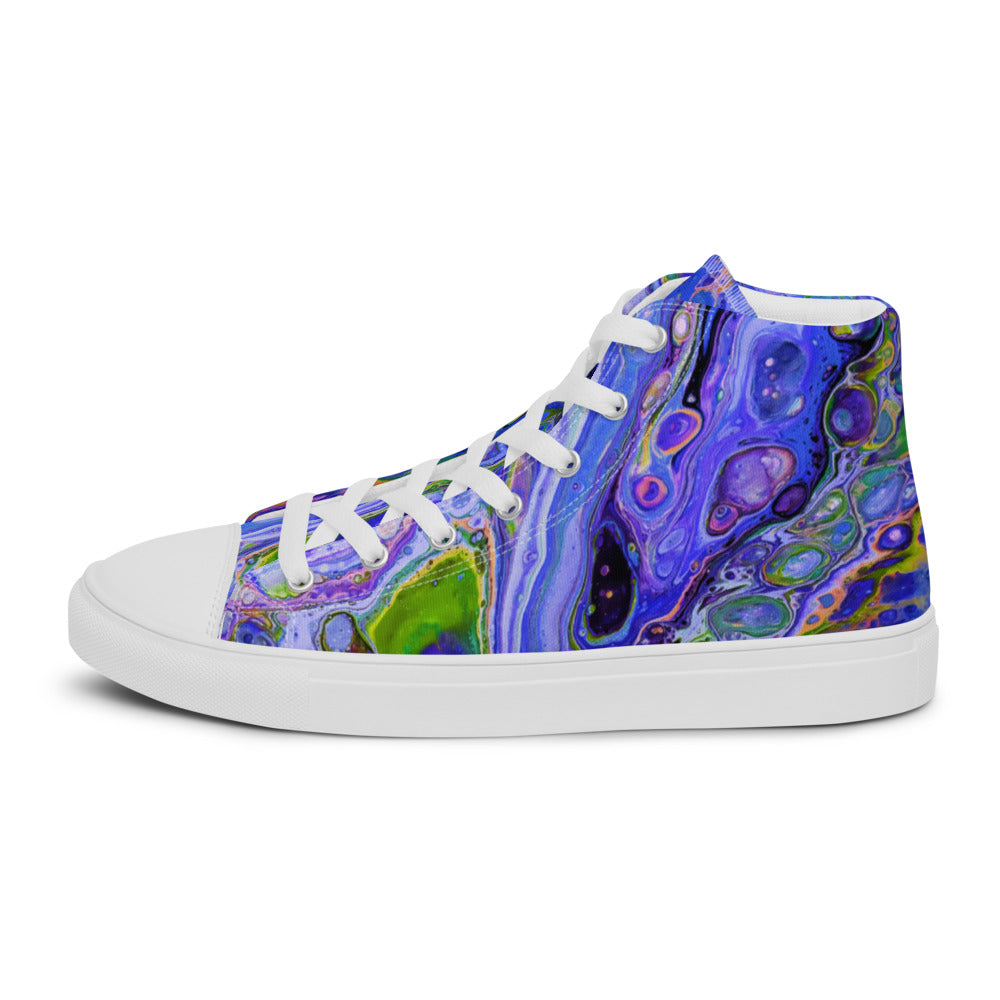 Men’s high top canvas shoes - FA011B
