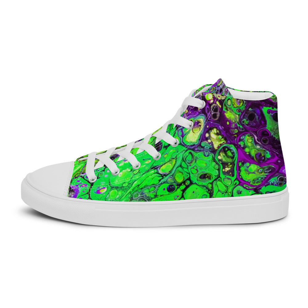 Men’s high top canvas shoes - FA007B