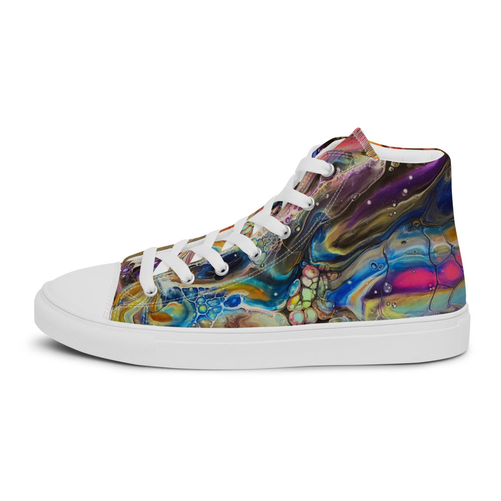 Men’s high top canvas shoes - FA001