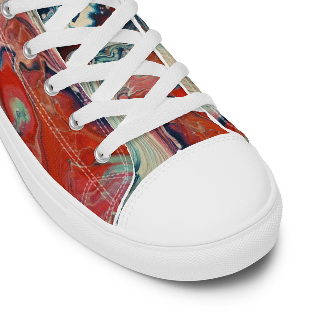 Men’s high top canvas shoes - FA022
