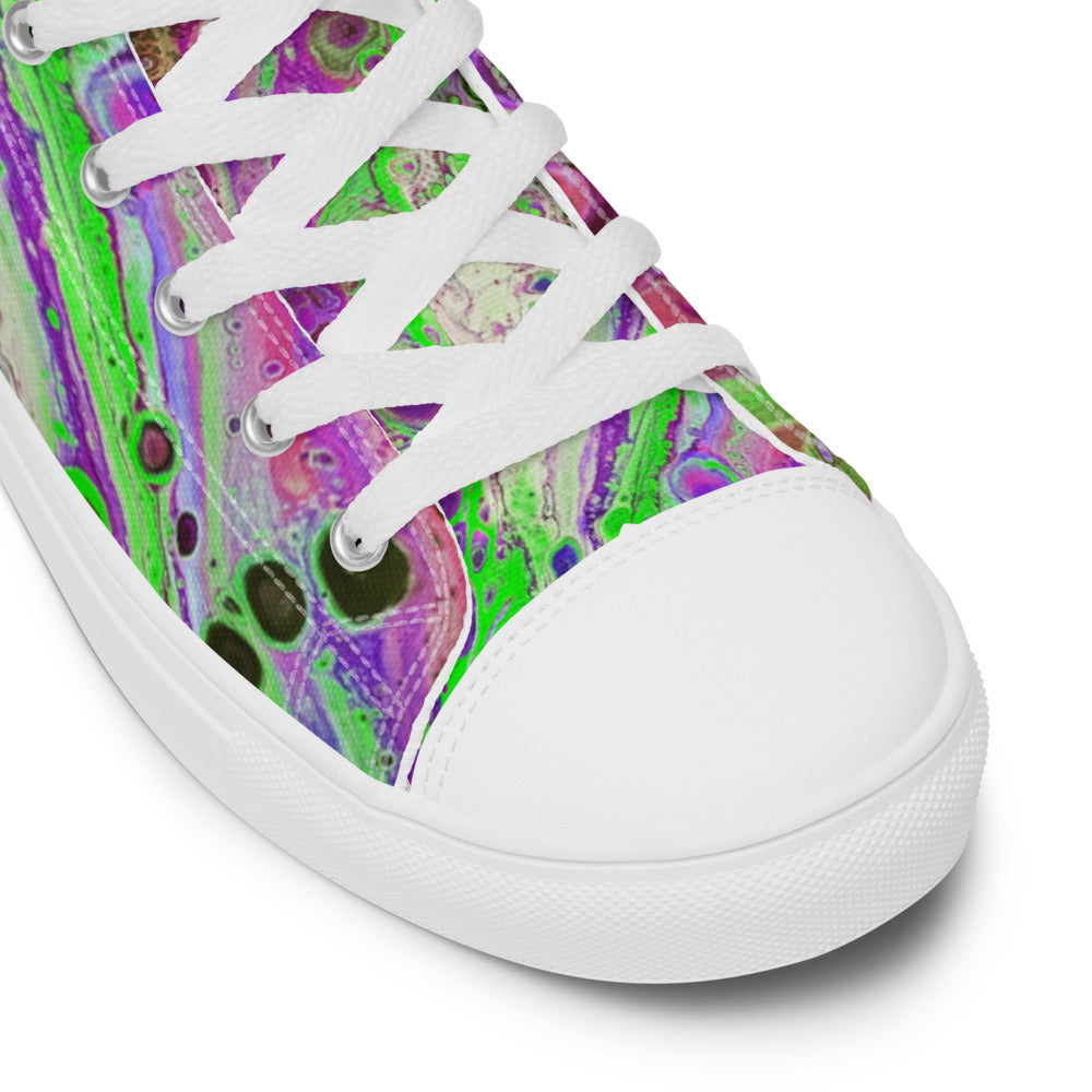 Men’s high top canvas shoes - FA018D
