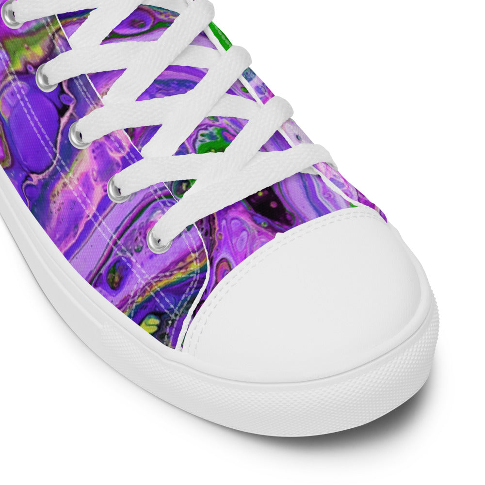 Men’s high top canvas shoes - FA011C