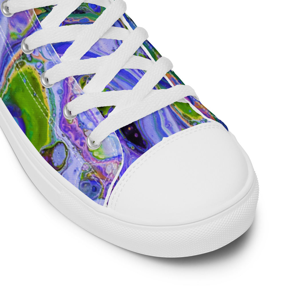 Men’s high top canvas shoes - FA011B