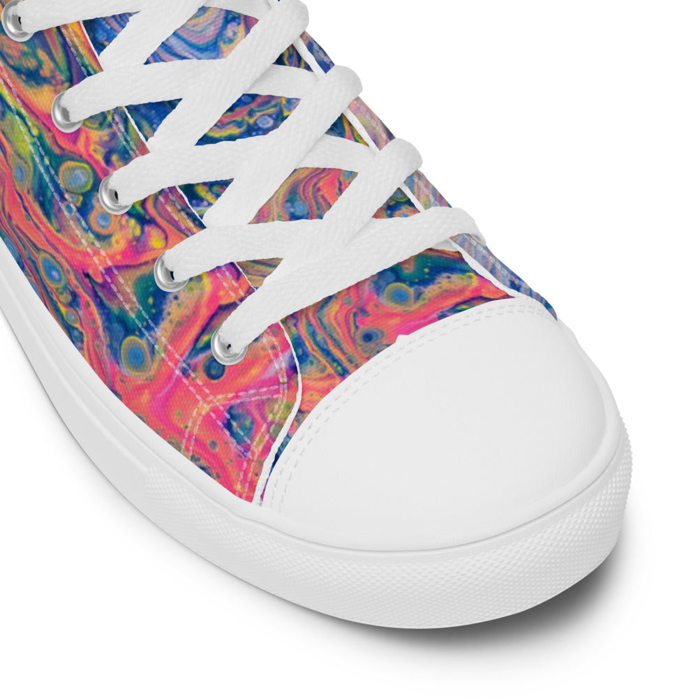 Men’s high top canvas shoes - FA004B
