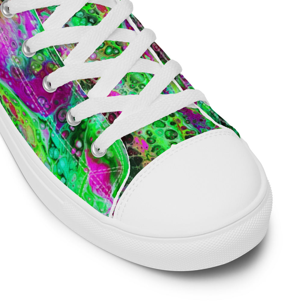 Men’s high top canvas shoes - FA003A