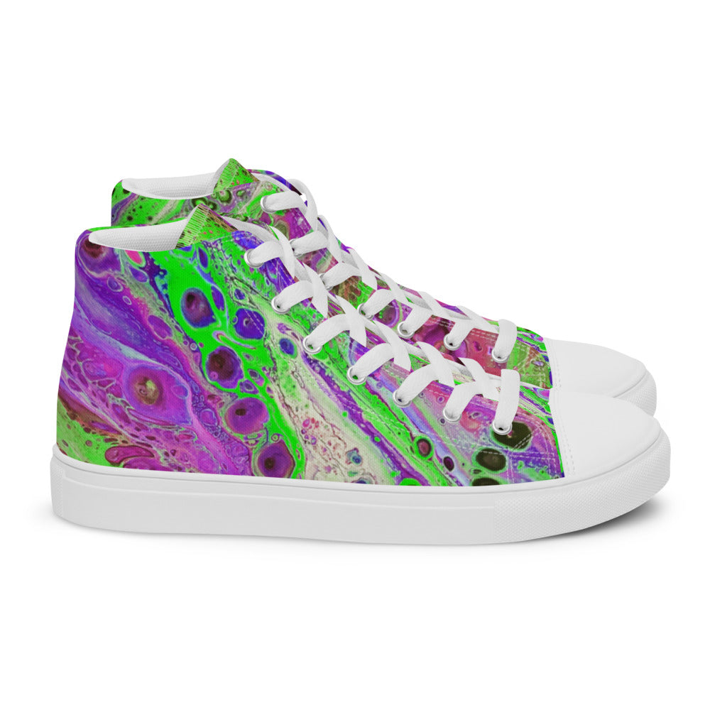 Men’s high top canvas shoes - FA018D