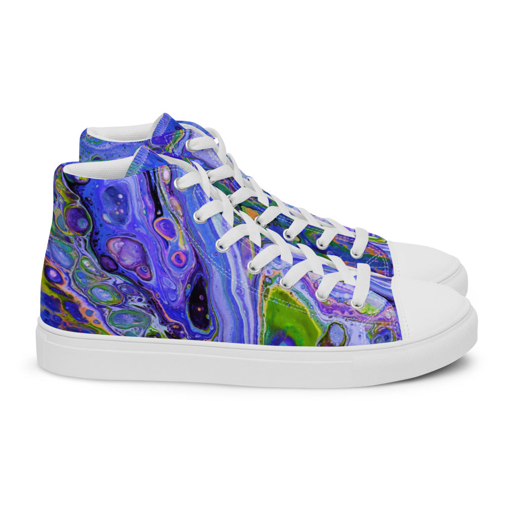 Men’s high top canvas shoes - FA011B