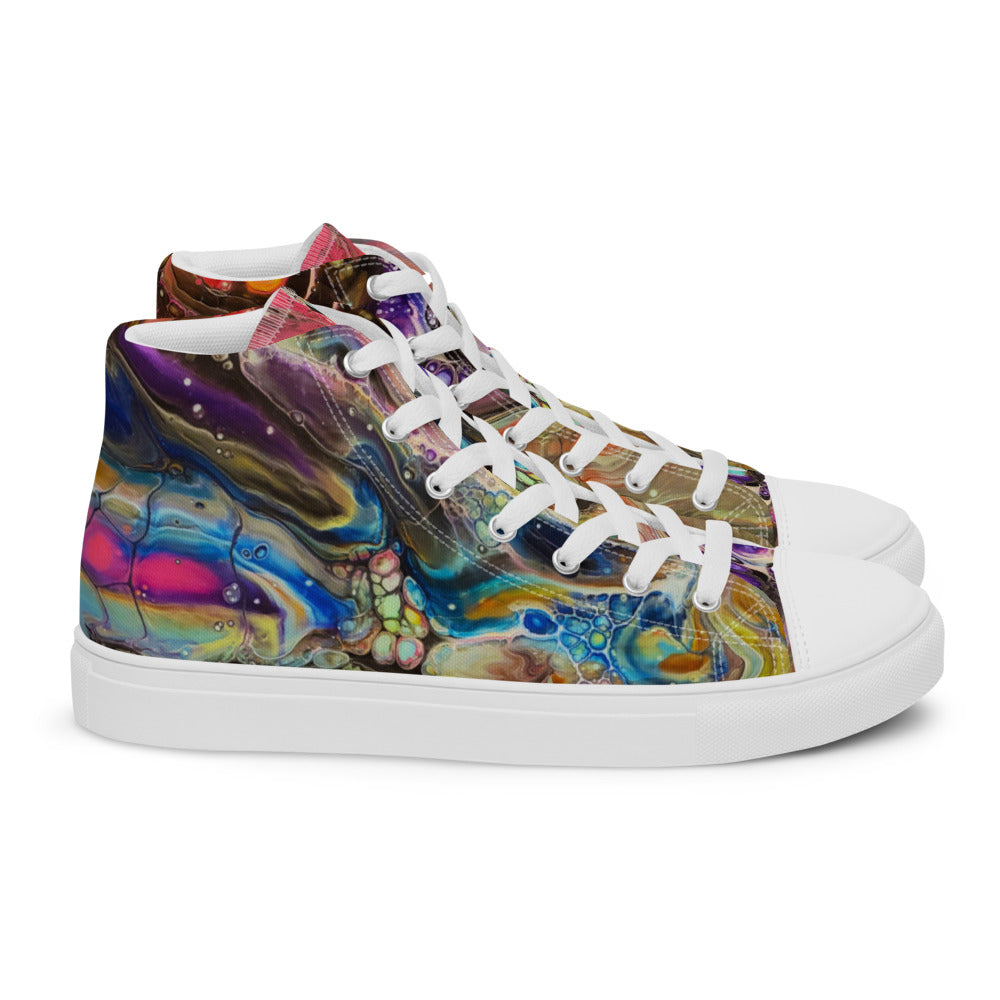 Men’s high top canvas shoes - FA001