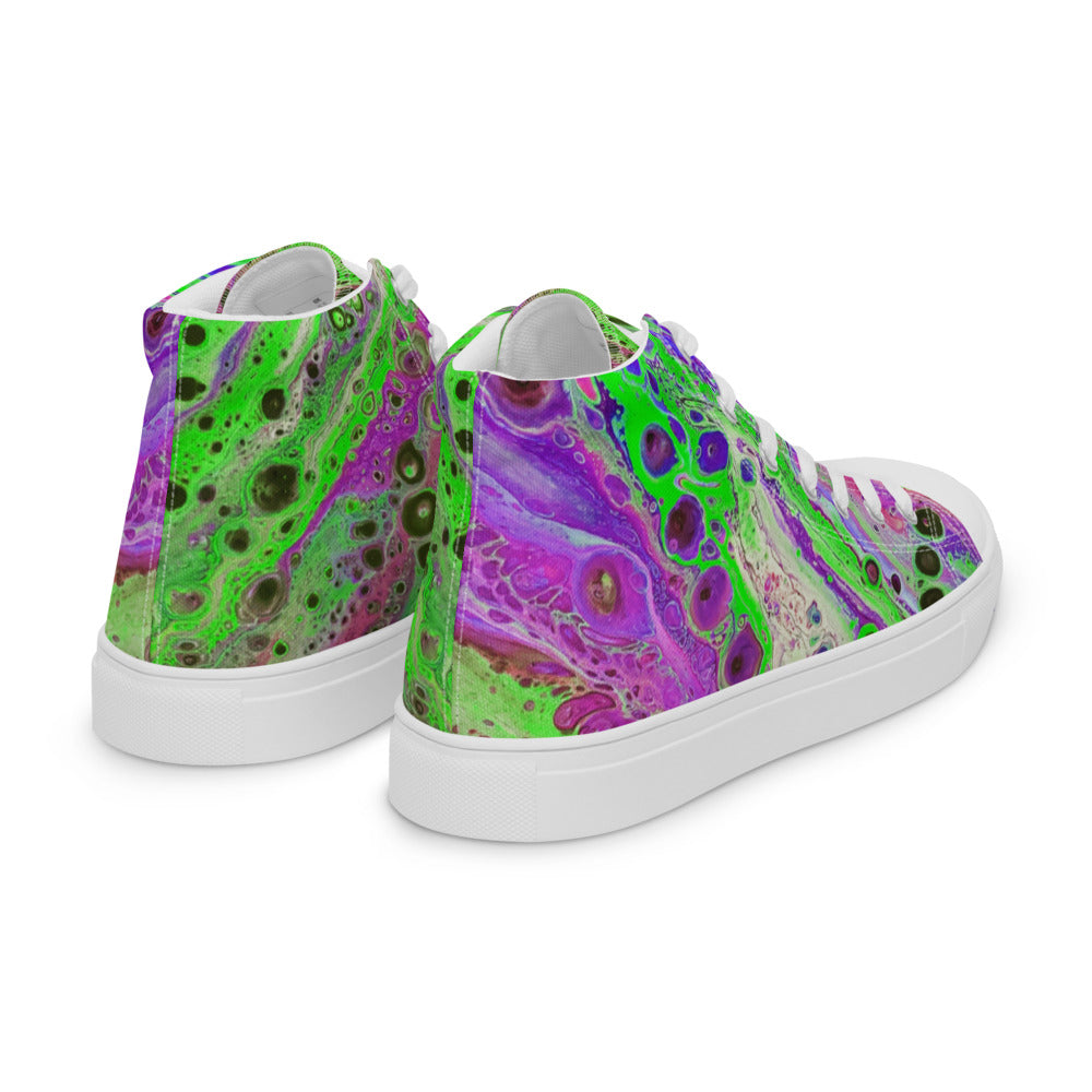 Men’s high top canvas shoes - FA018D