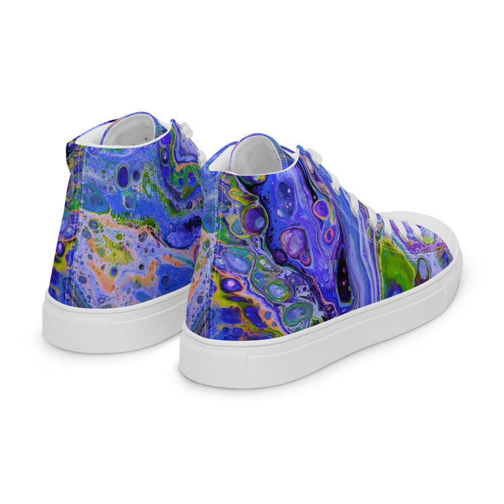 Men’s high top canvas shoes - FA011B