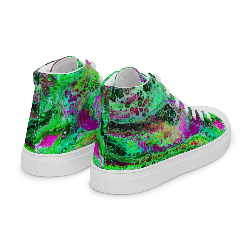 Men’s high top canvas shoes - FA003A