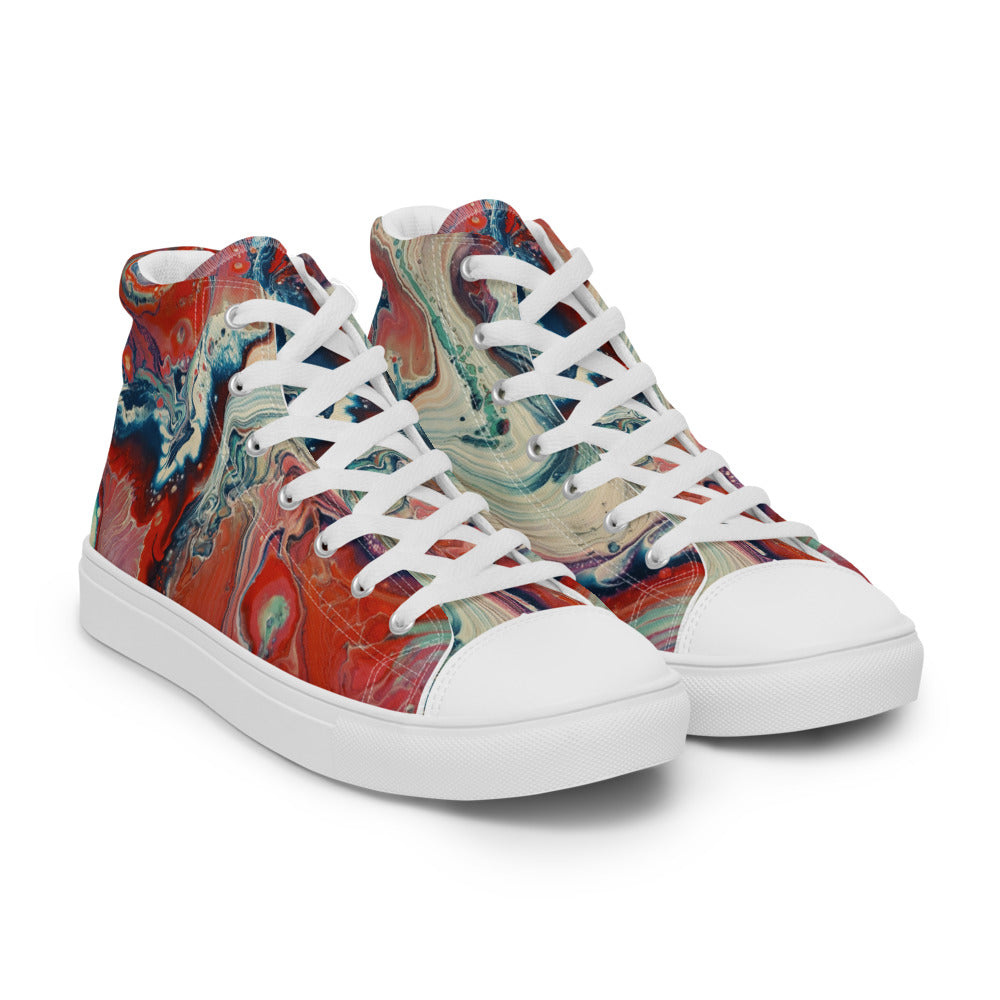 Men’s high top canvas shoes - FA022