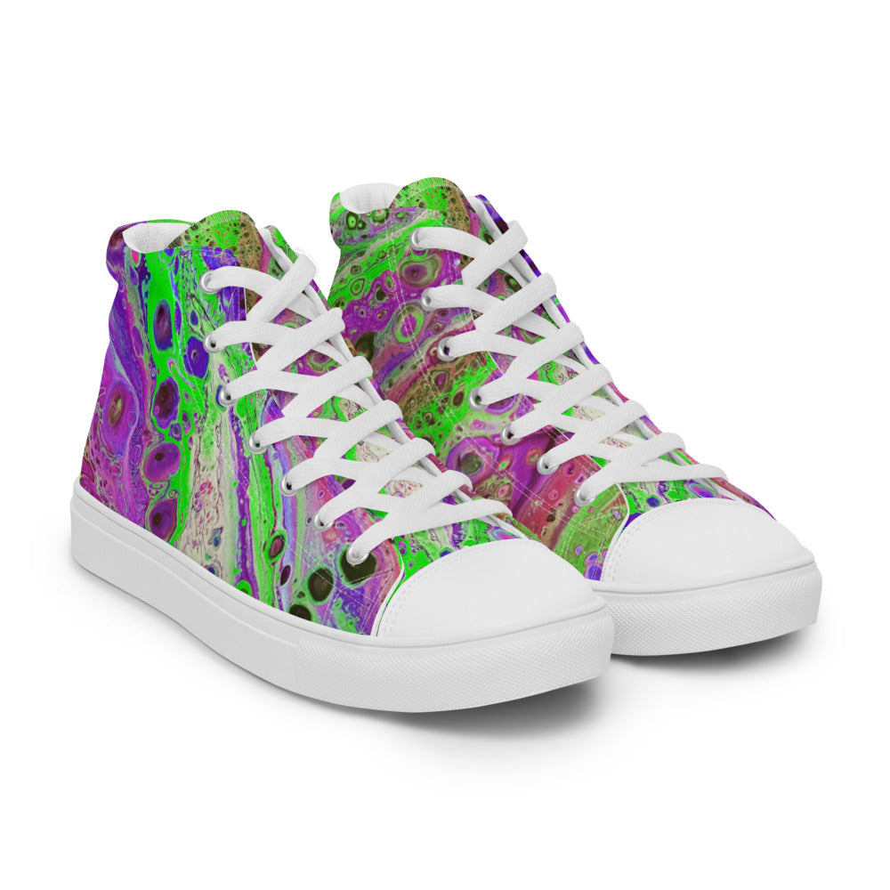 Men’s high top canvas shoes - FA018D
