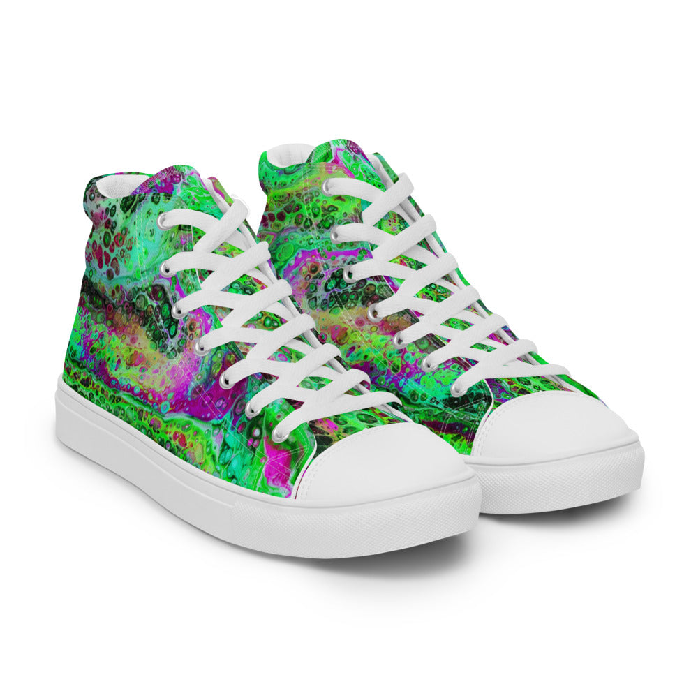 Men’s high top canvas shoes - FA003A