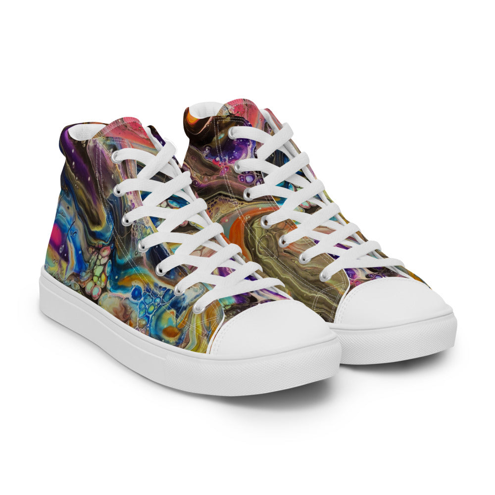 Men’s high top canvas shoes - FA001