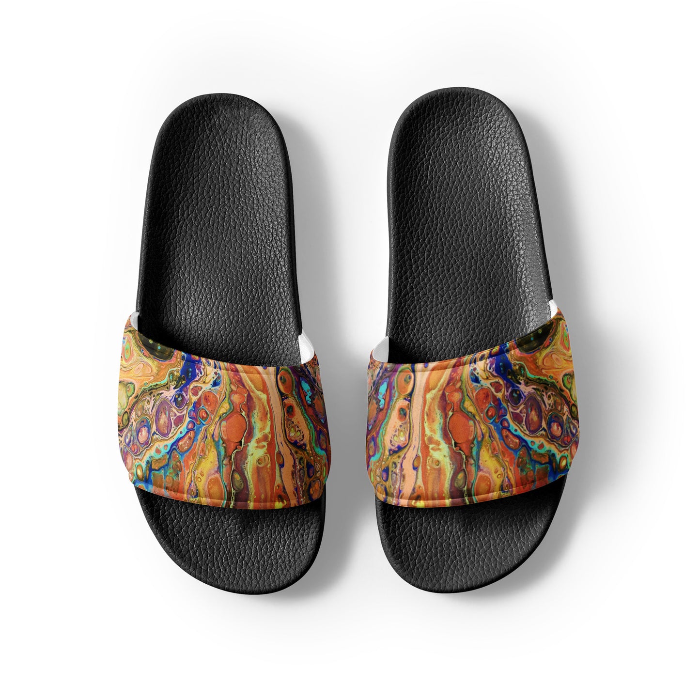 Men’s slides - Fluid Art Designs - FA-011E-1