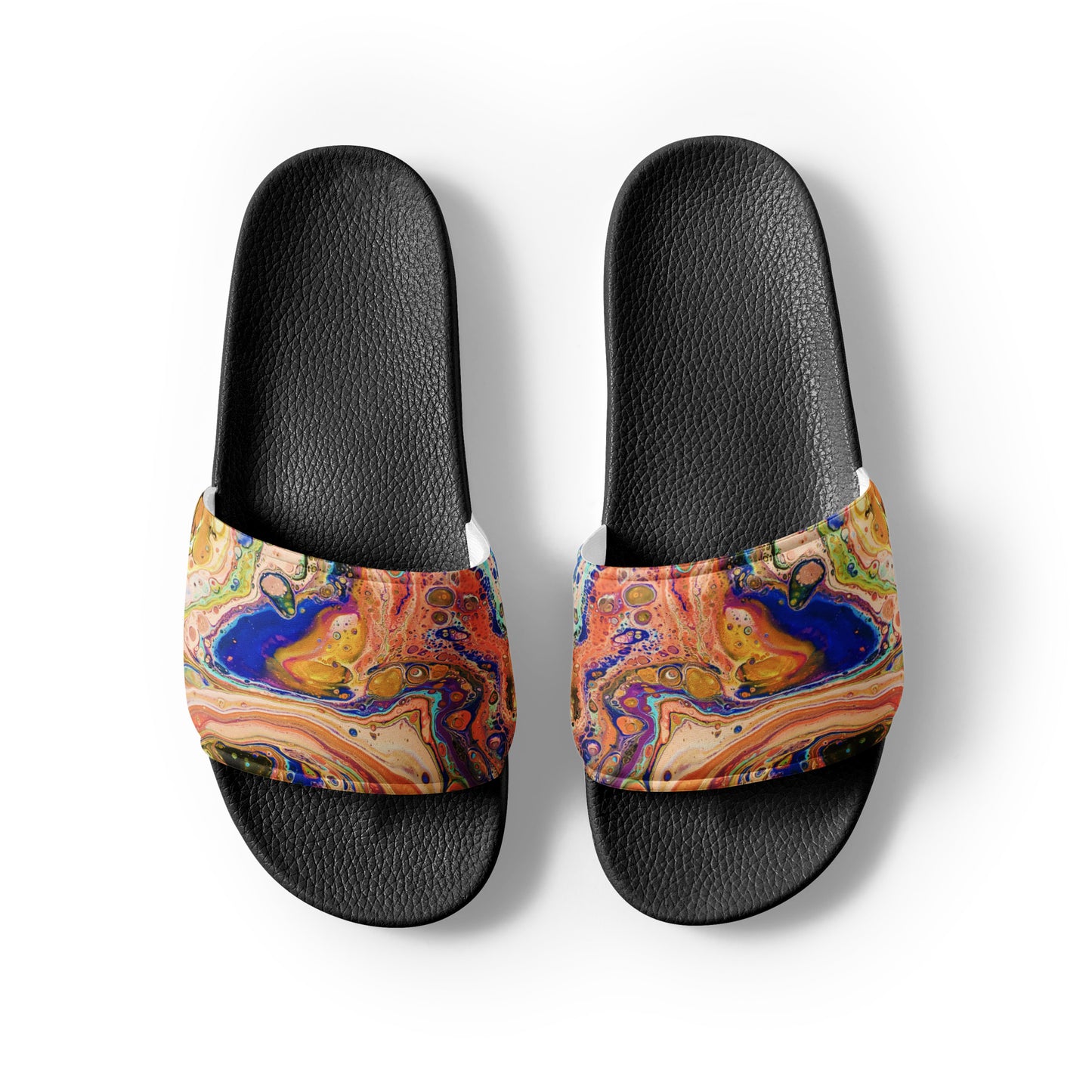 Men’s slides - Fluid Art Designs - FA-011E-2