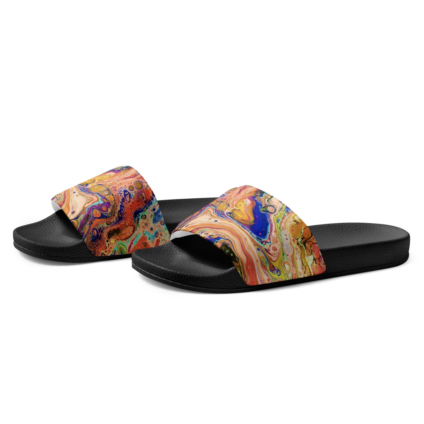 Men’s slides - Fluid Art Designs - FA-011E-2