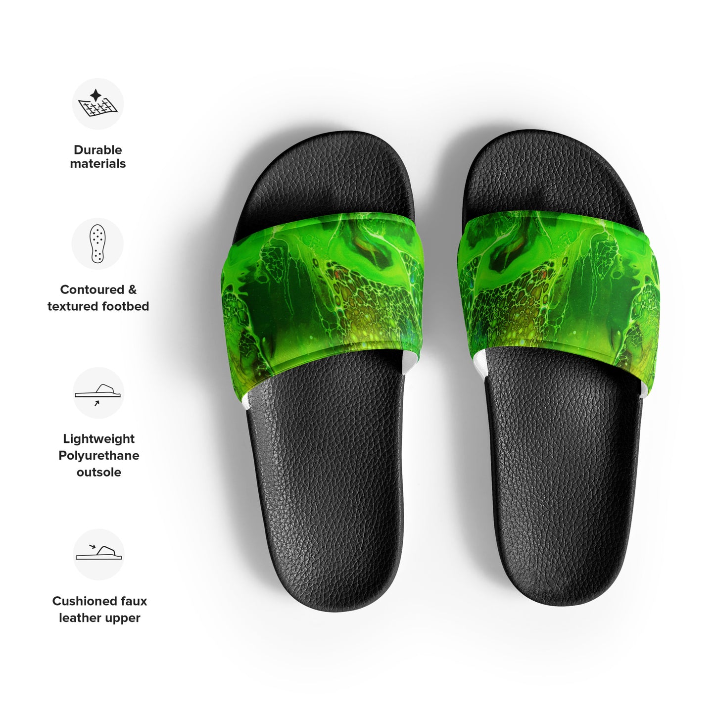 Men’s slides - Fluid Art Design - FA-012A-2