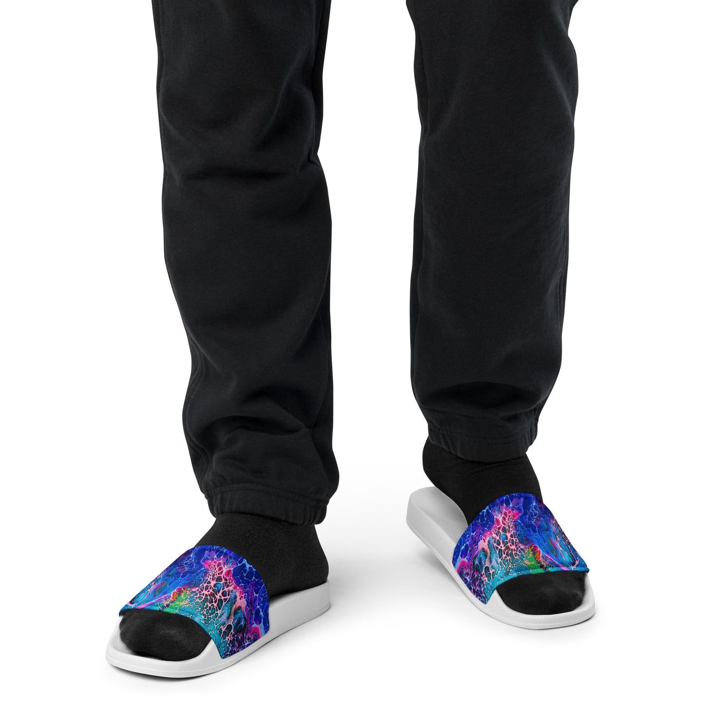 Men’s slides - Fluid Art Designs - FA-012-1