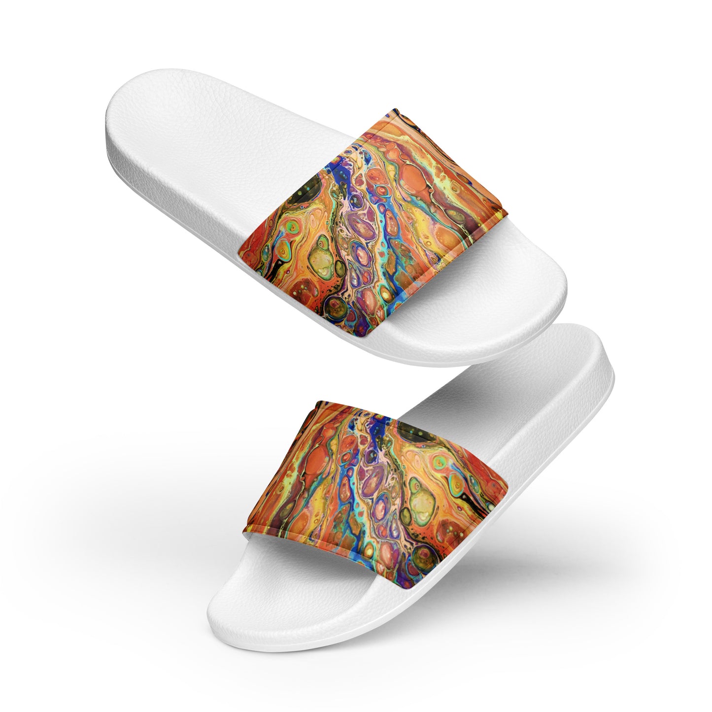 Men’s slides - Fluid Art Designs - FA-011E-1