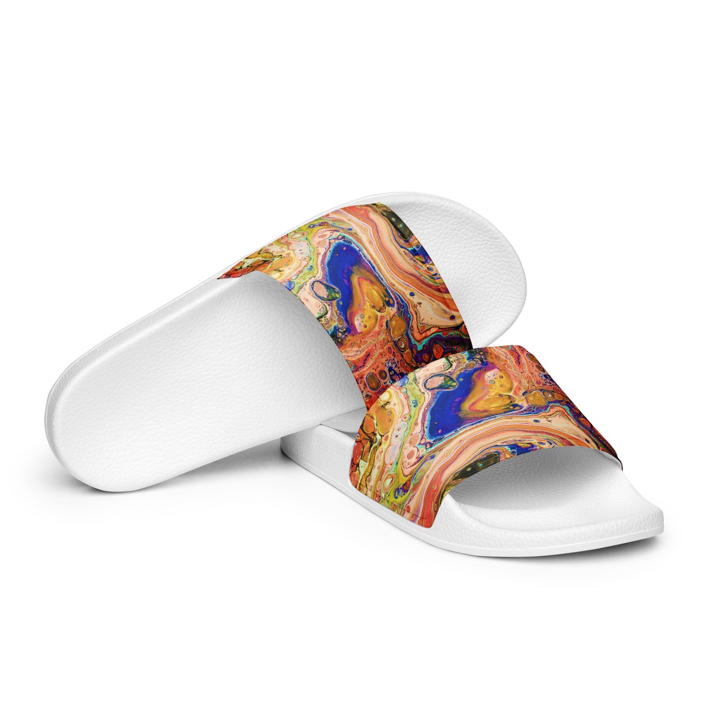 Men’s slides - Fluid Art Designs - FA-011E-2