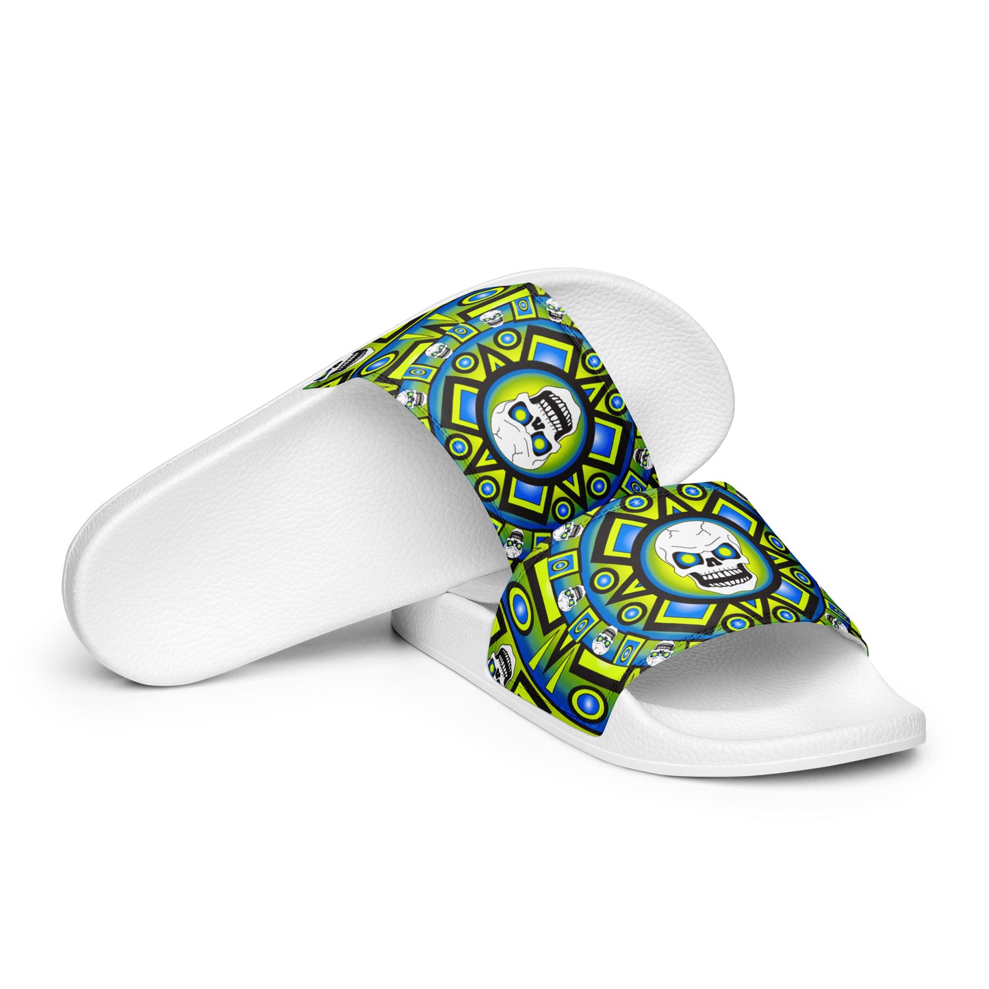 Men’s Slides - Skull Design - SW-001A