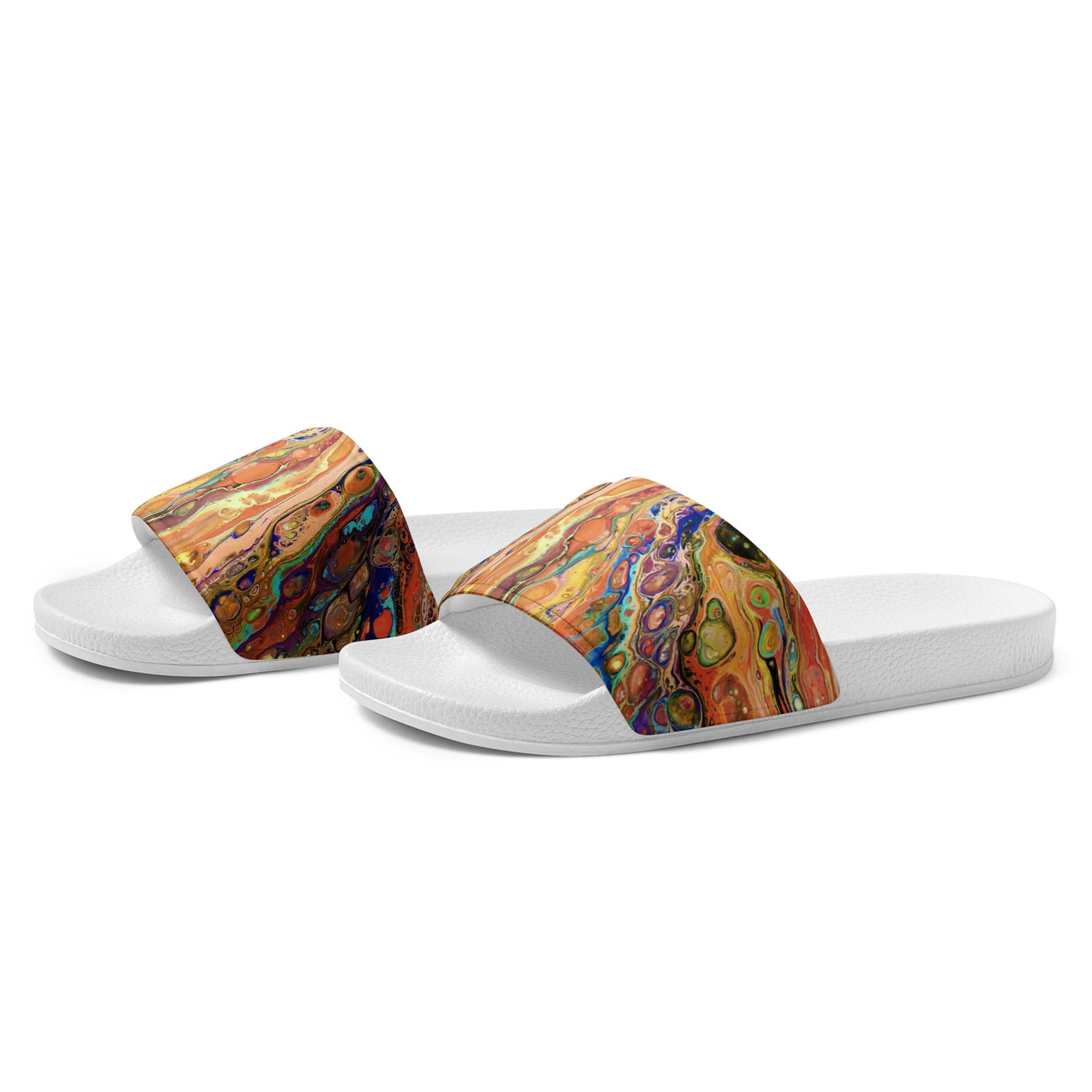 Men’s slides - Fluid Art Designs - FA-011E-1
