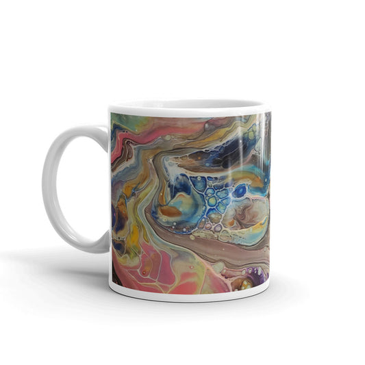 White glossy mug - FA001