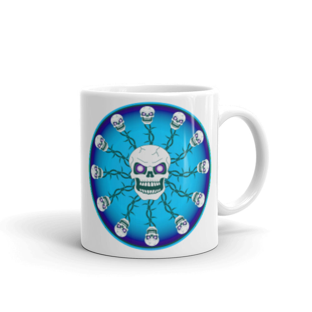 White glossy mug - SW002F