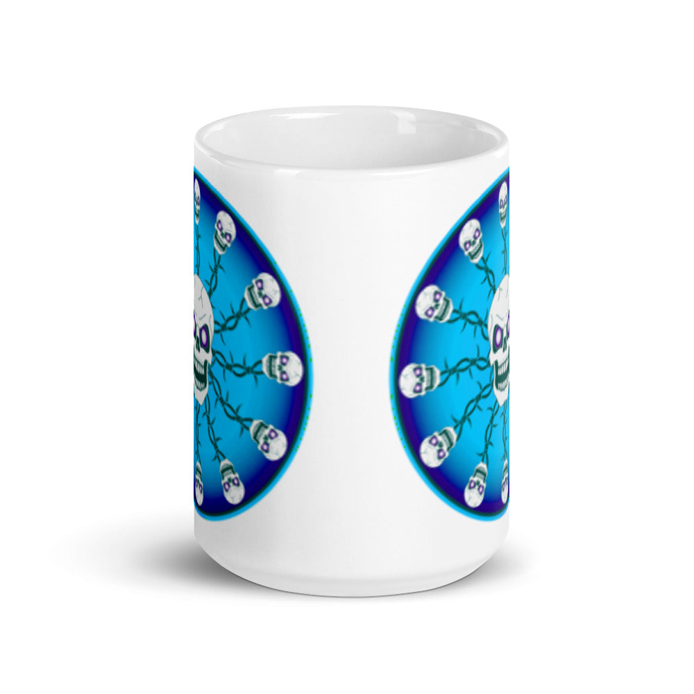 White glossy mug - SW002F