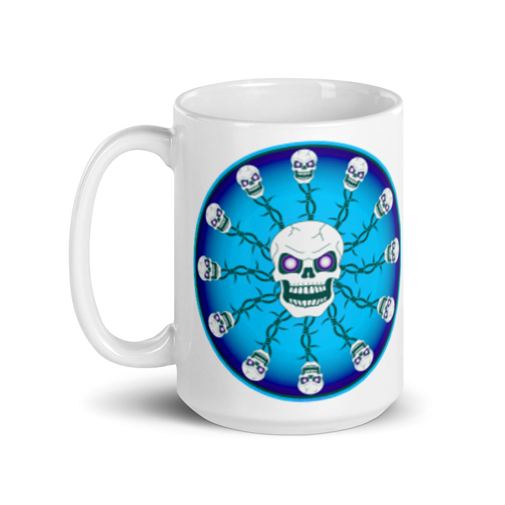 White glossy mug - SW002F