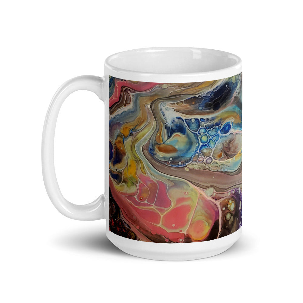 White glossy mug - FA001