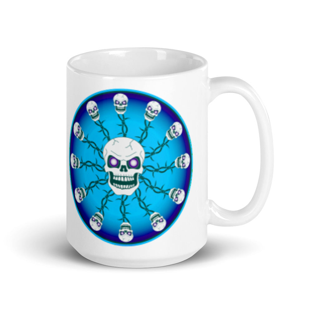 White glossy mug - SW002F