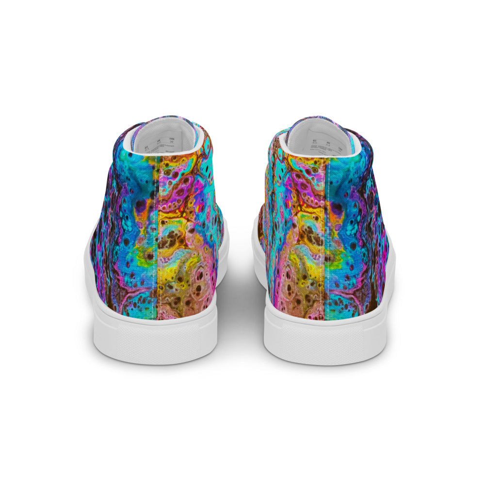 Women’s high top canvas shoes - FA020