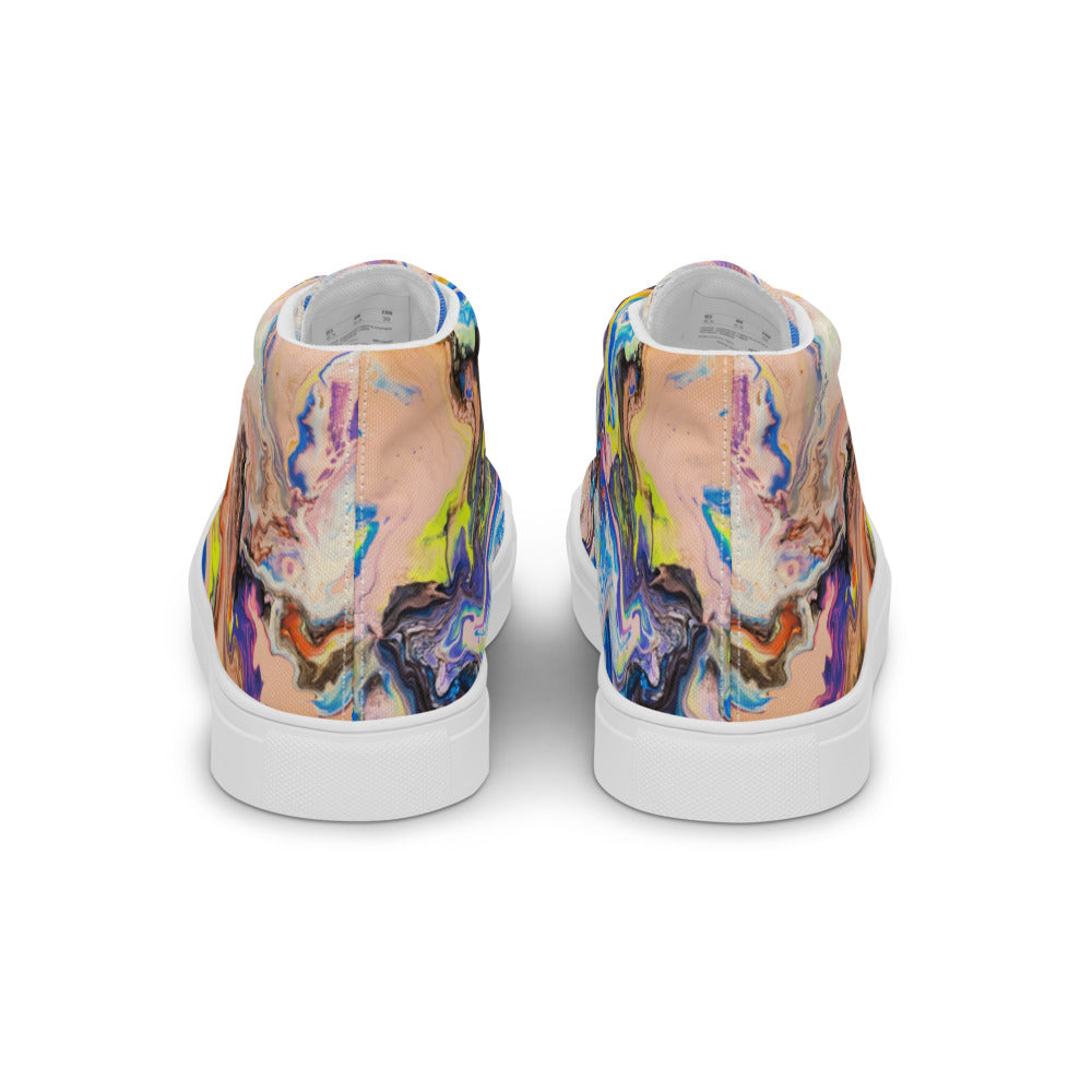 Women’s high top canvas shoes - FA019