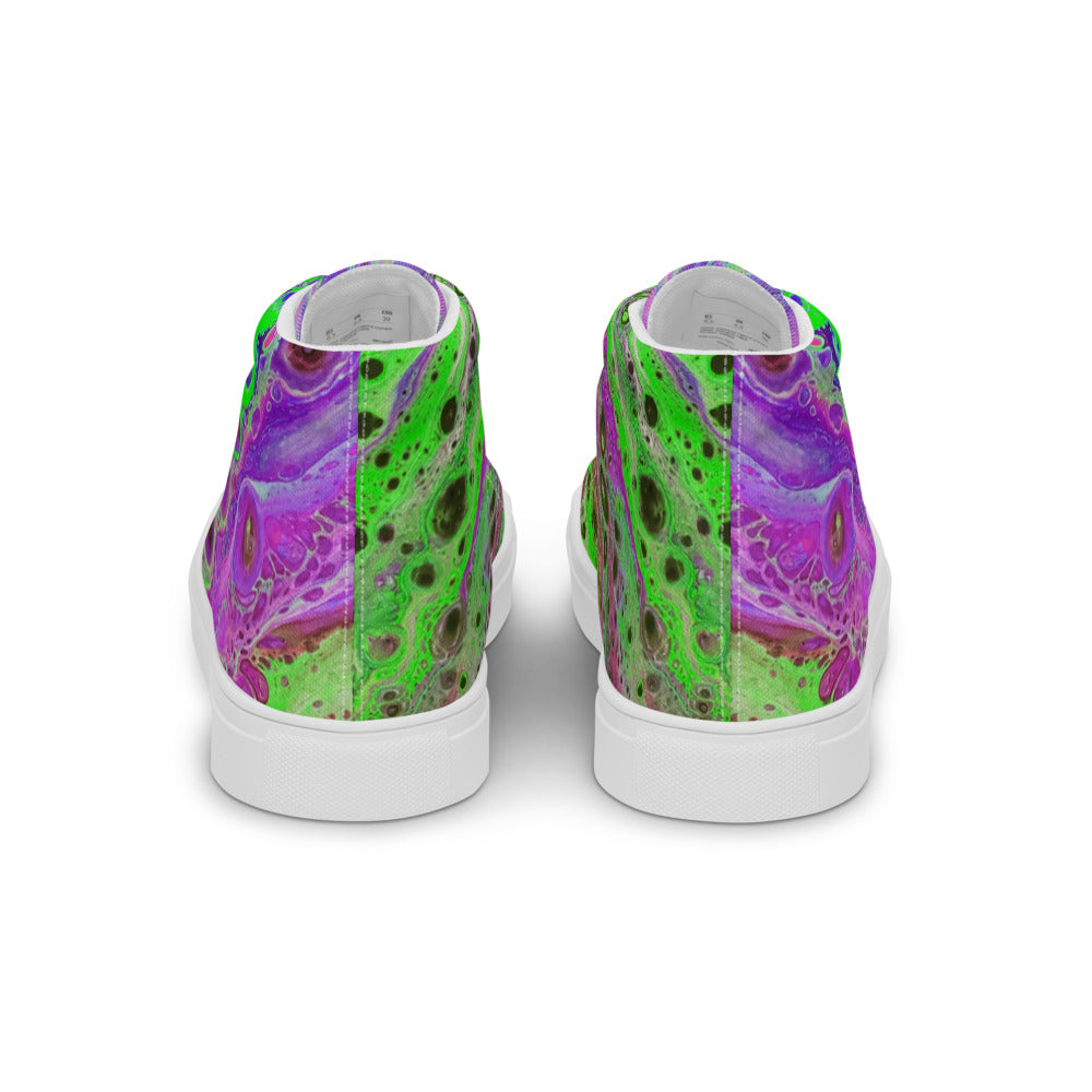 Women’s high top canvas shoes - FA018D