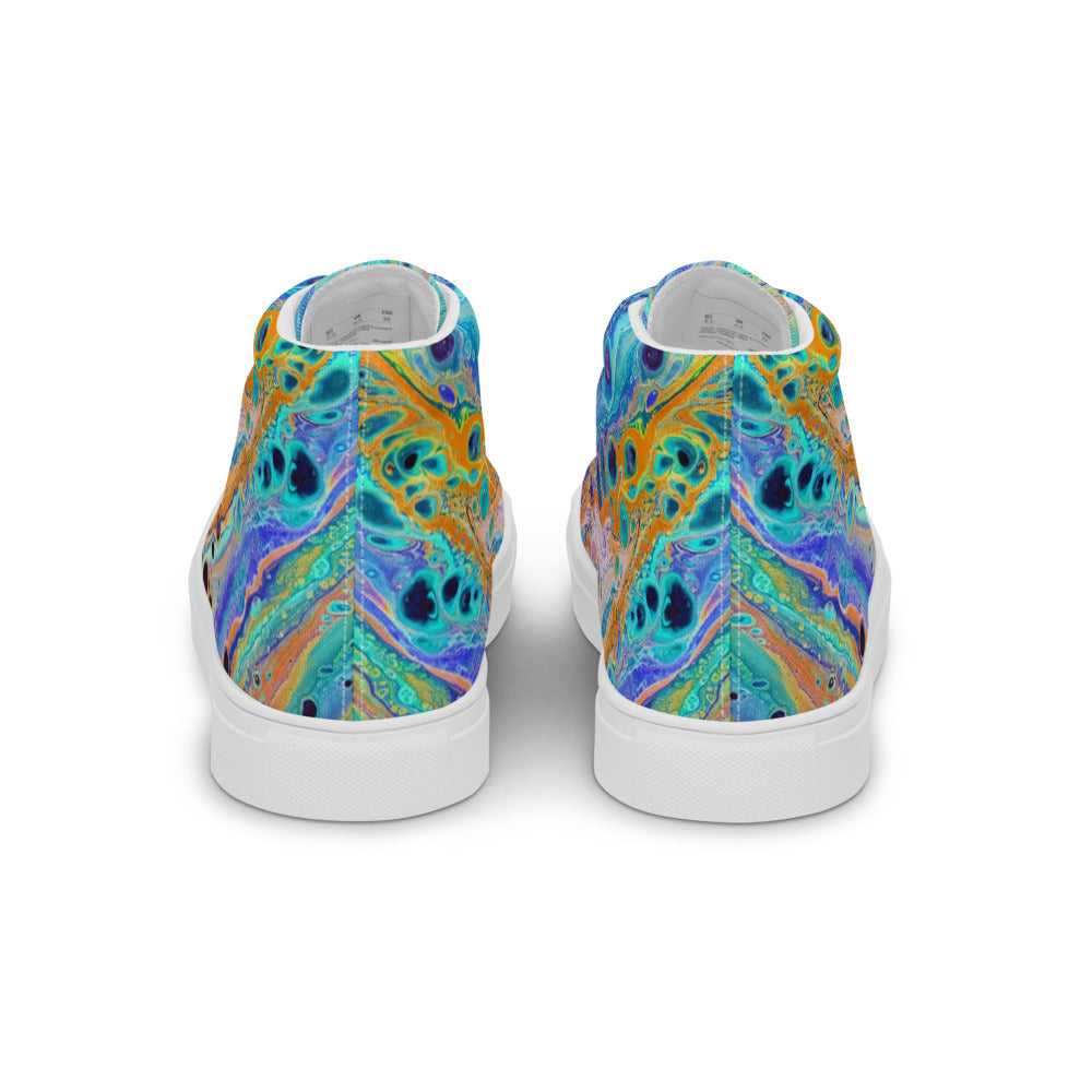 Women’s high top canvas shoes - FA018C