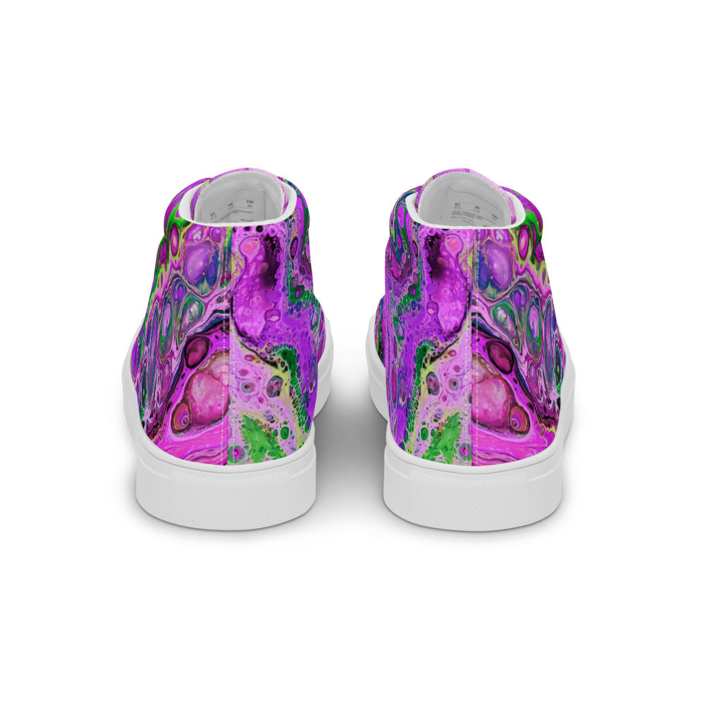 Women’s high top canvas shoes - FA011D