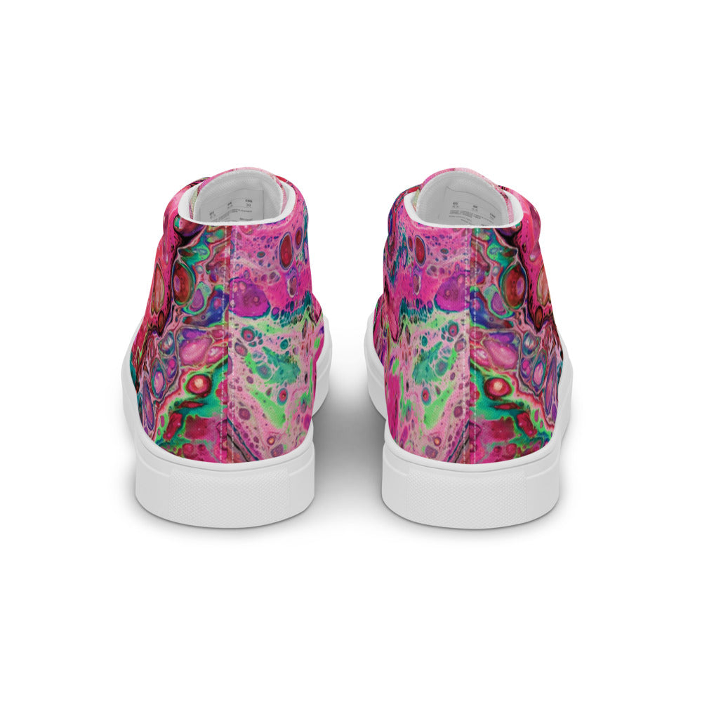 Women’s high top canvas shoes - FA011