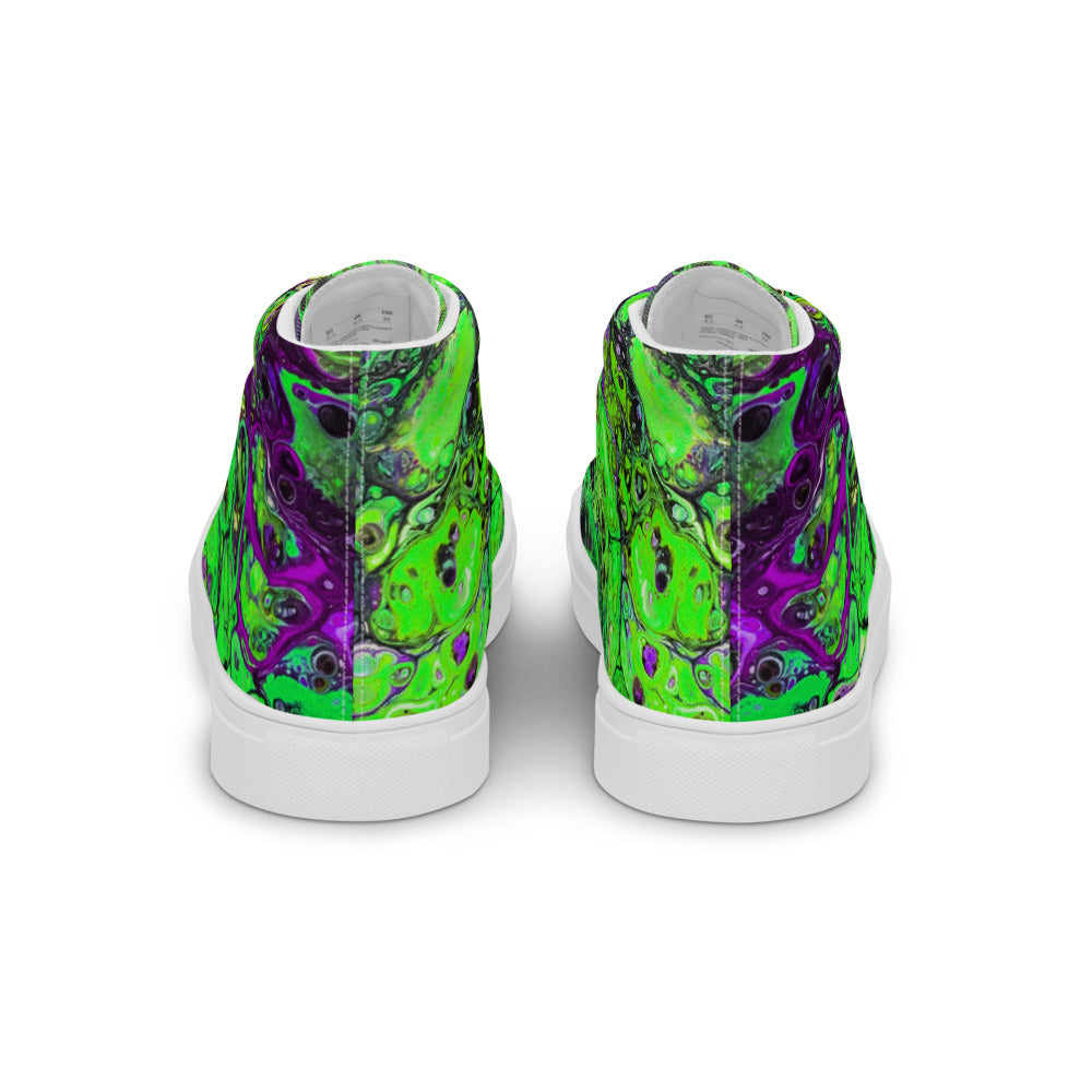Women’s high top canvas shoes - FA007B