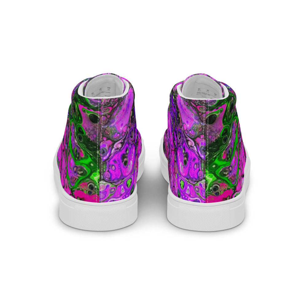 Women’s high top canvas shoes - FA007A
