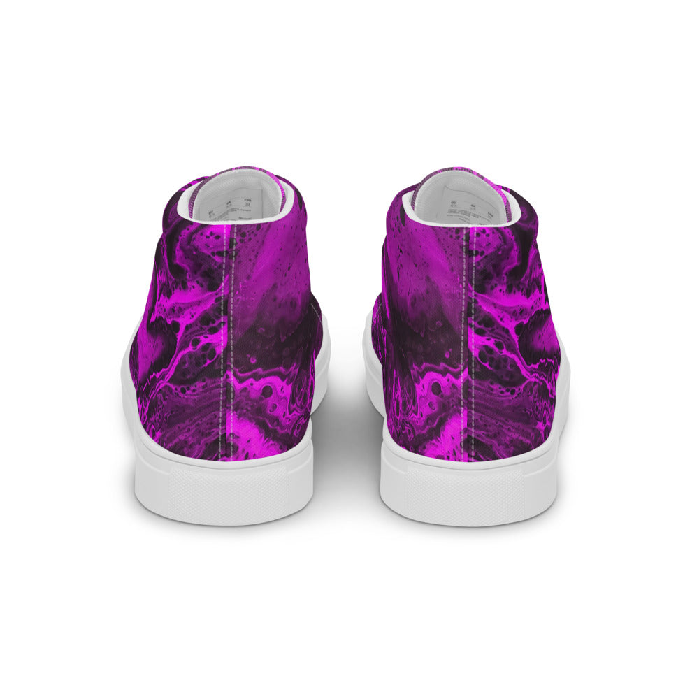 Women’s high top canvas shoes - FA006B