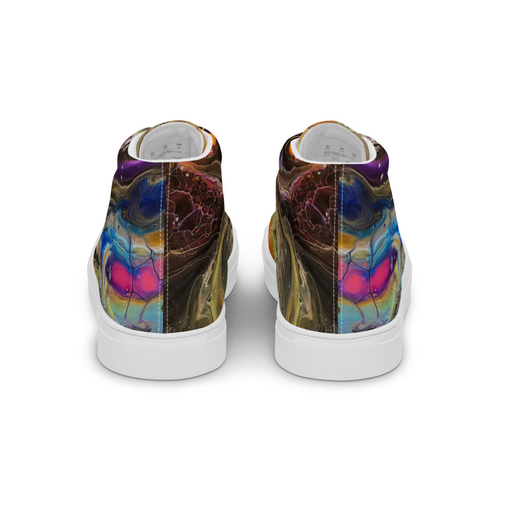 Women’s high top canvas shoes - FA001