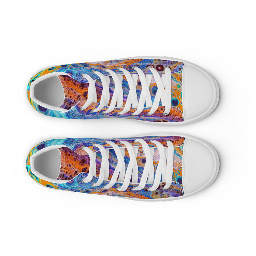 Women’s high top canvas shoes - FA018C