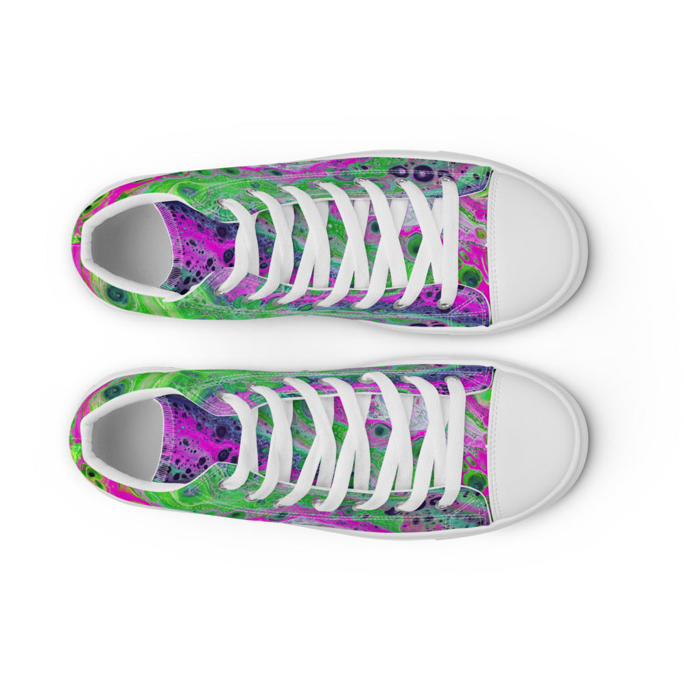 Women’s high top canvas shoes - FA018A
