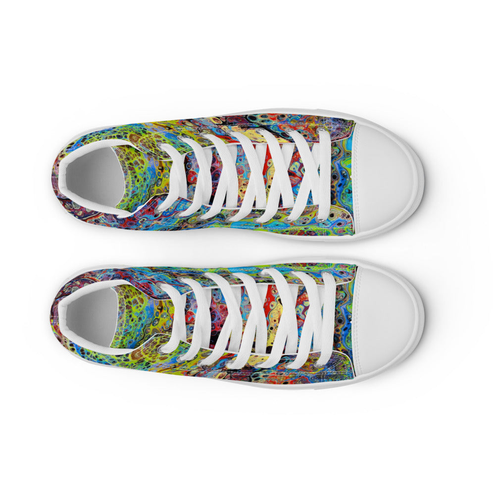 Women’s high top canvas shoes - FA015