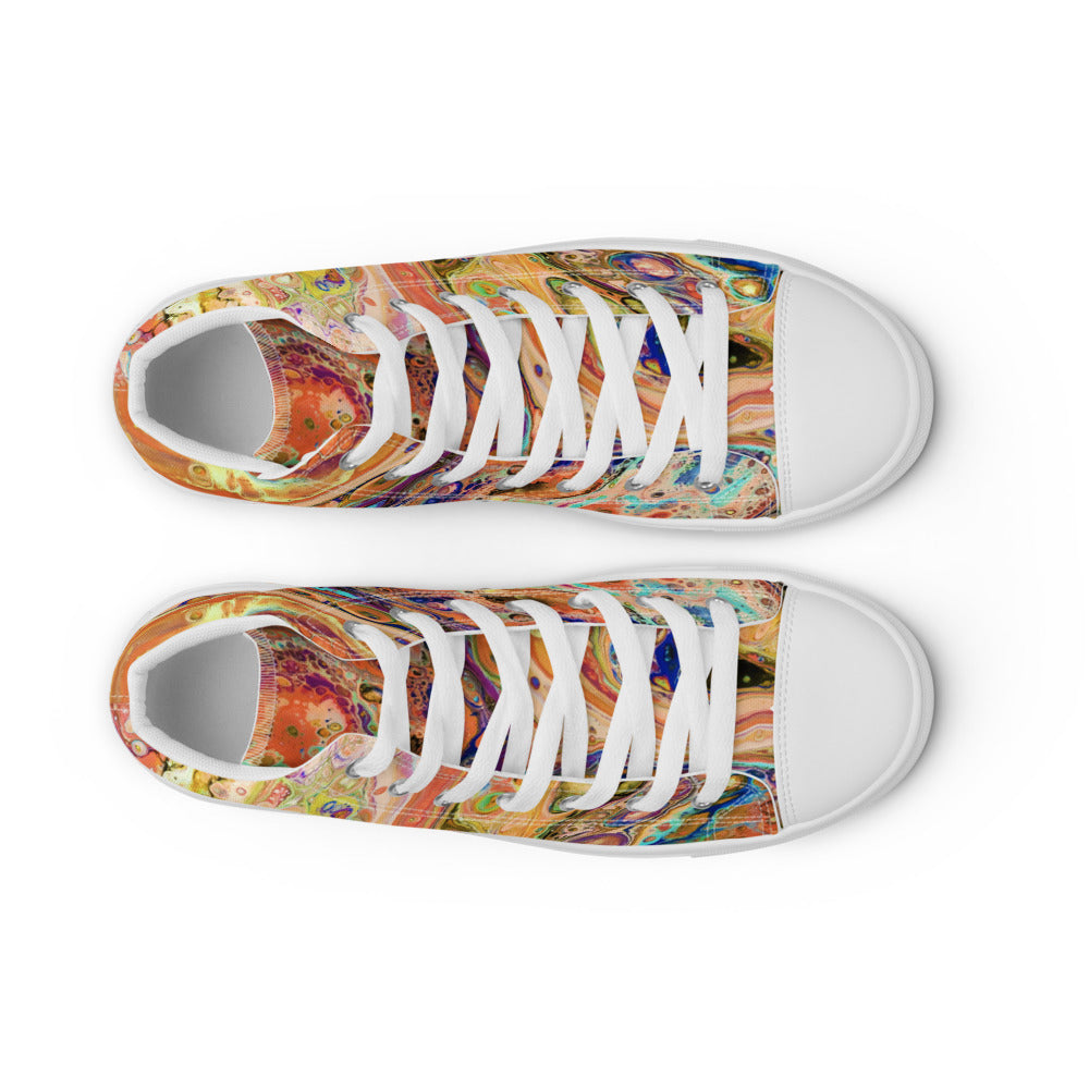 Women’s high top canvas shoes - FA011E