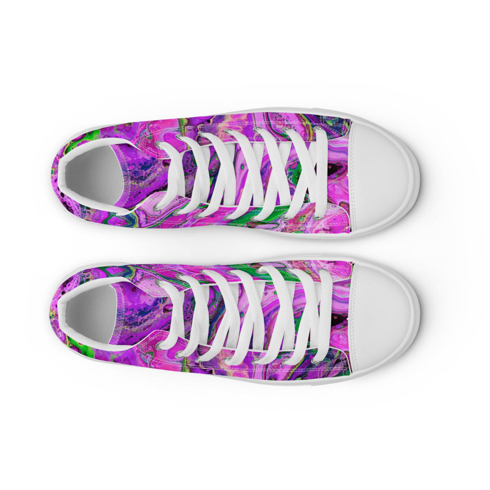 Women’s high top canvas shoes - FA011D